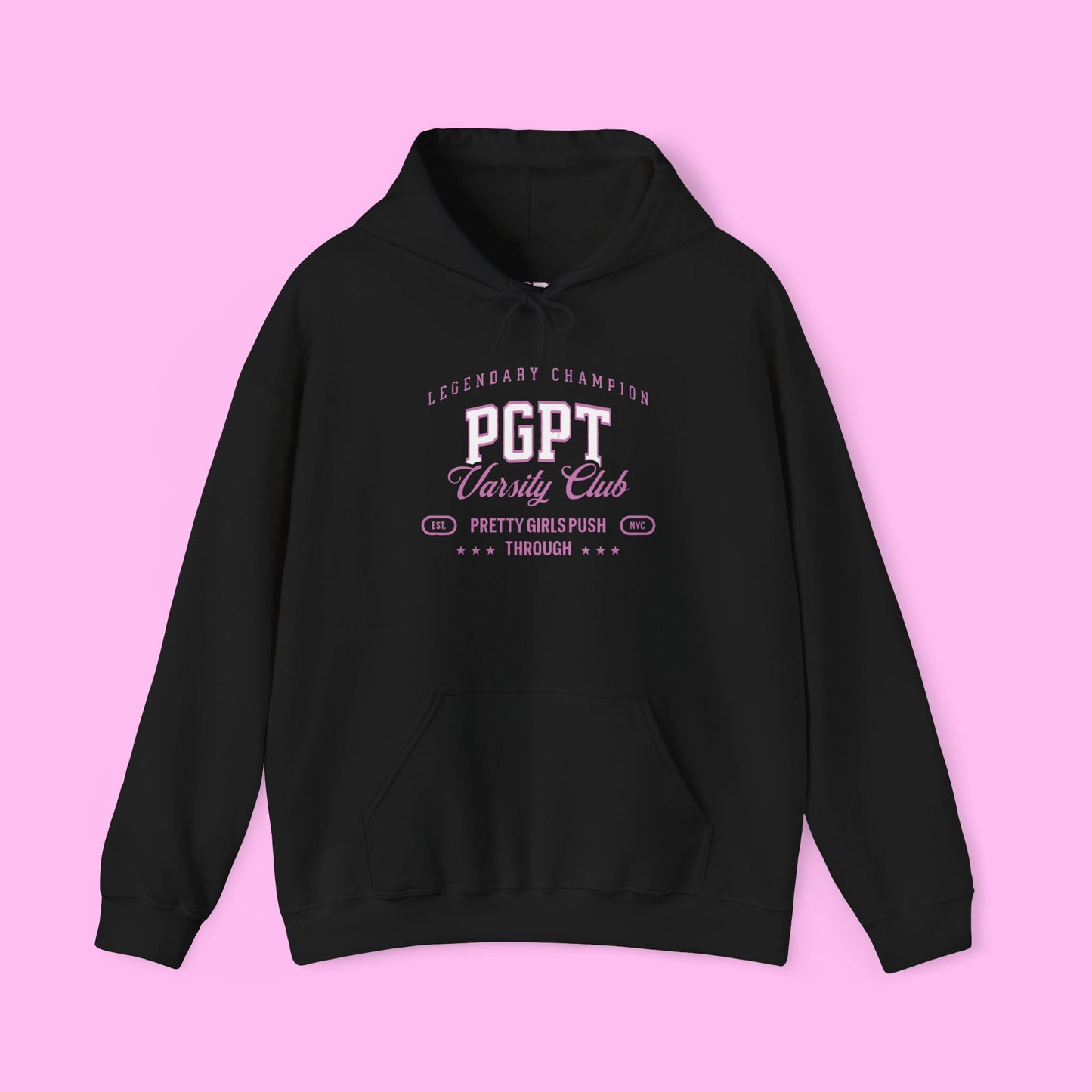 pgpt varsity club hoodie