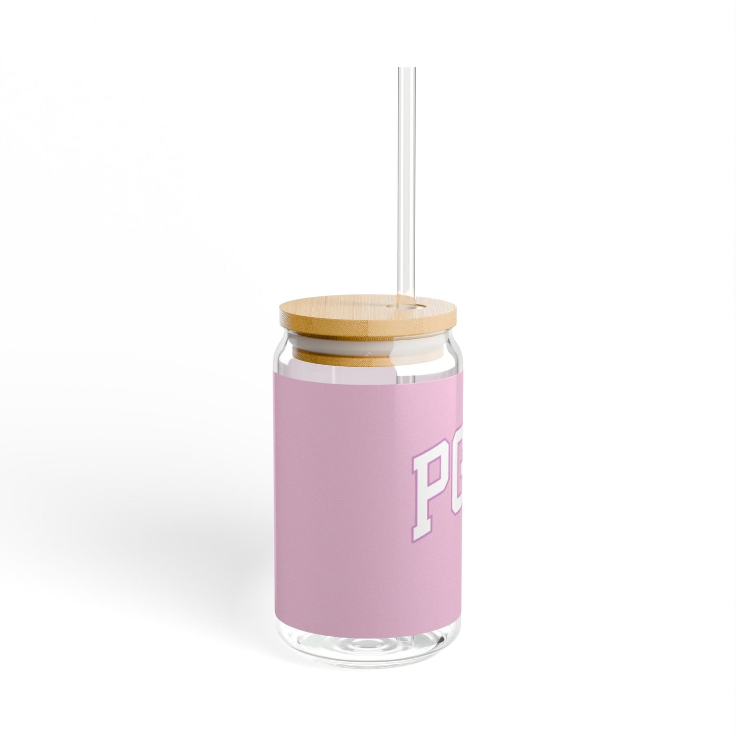 pgpt logo glass sipper