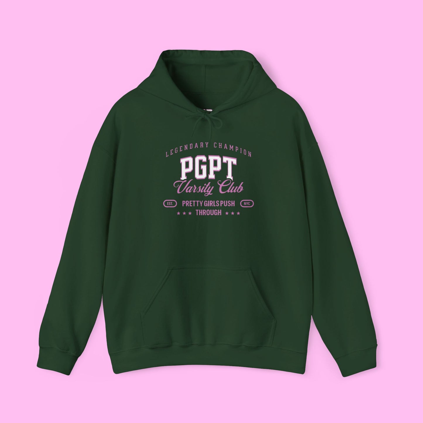 pgpt varsity club hoodie