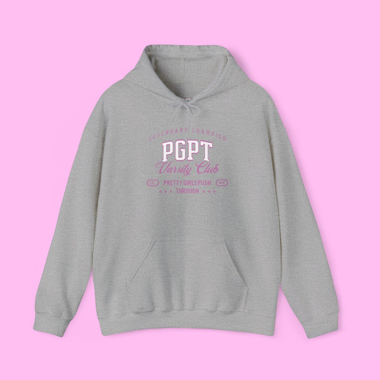 pgpt varsity club hoodie